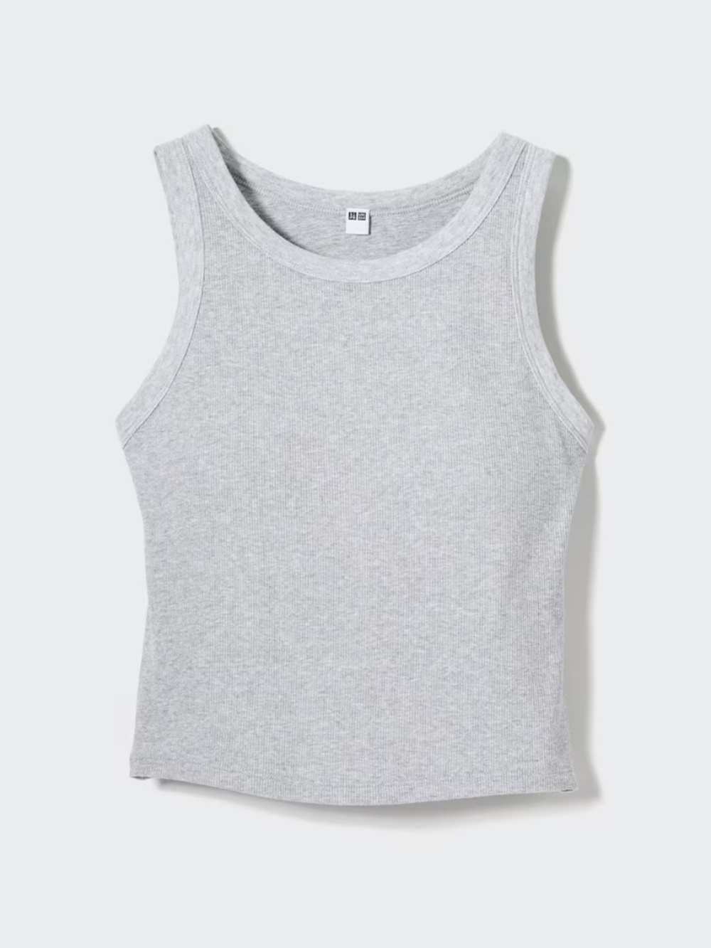 New Uniqlo Ribbed Cropped Bra Top